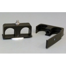 Weld SHC-375 Single Clamp for 1/4 x 20 Studs 3/8" OD - Requires 1" Stud  25-Pack